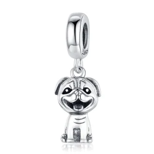 (image for) PANDORA Style Pug Dangle Charm - SCC1320