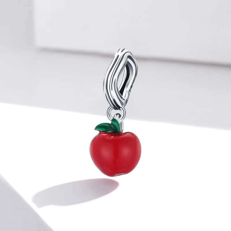 (image for) PANDORA Style Red Apple Dangle Charm - SCC1913 - View 2