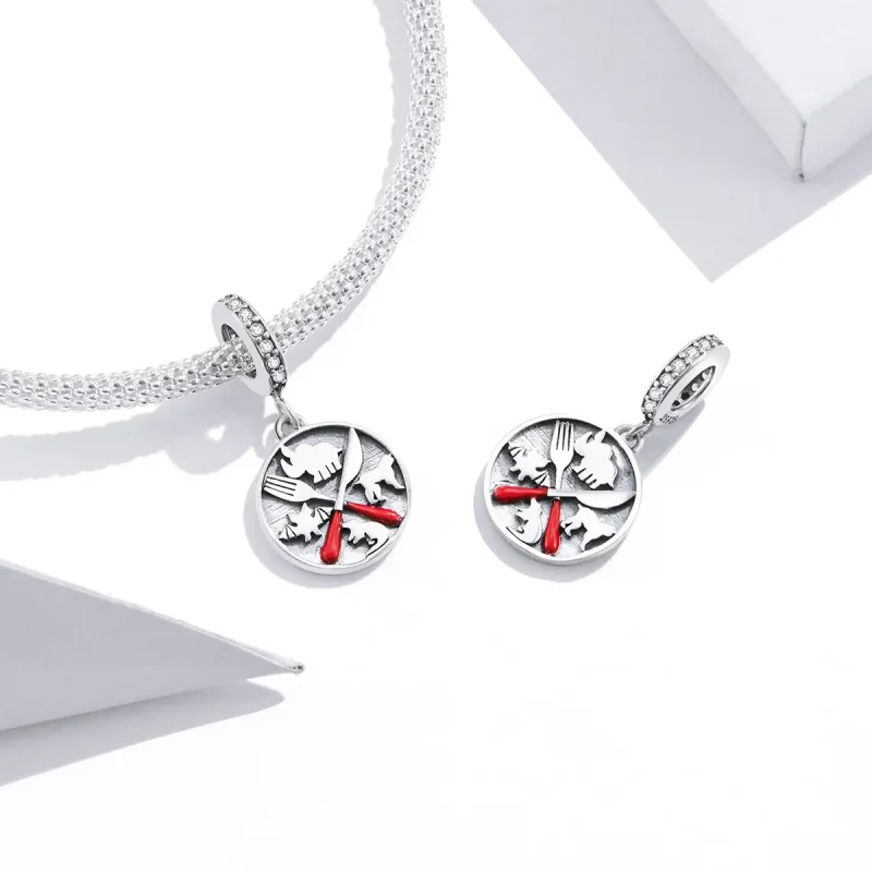 (image for) PANDORA Style Refuse To Eat Wild Animals Dangle Charm - SCC1588 - View 3