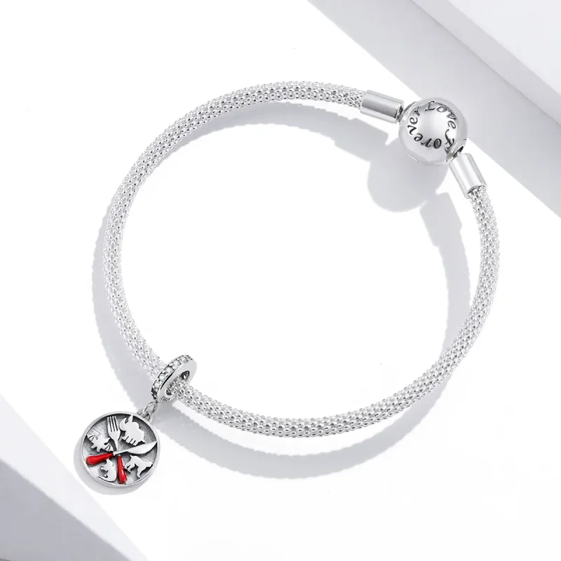 (image for) PANDORA Style Refuse To Eat Wild Animals Dangle Charm - SCC1588 - View 4