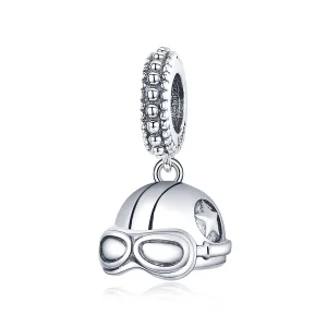 (image for) PANDORA Style Retro Helmet Dangle Charm - SCC1711