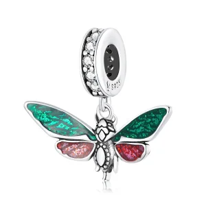 (image for) PANDORA Style Retro Moth Dangle Charm - SCC2034