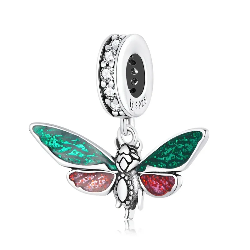 (image for) PANDORA Style Retro Moth Dangle Charm - SCC2034 - Product Image