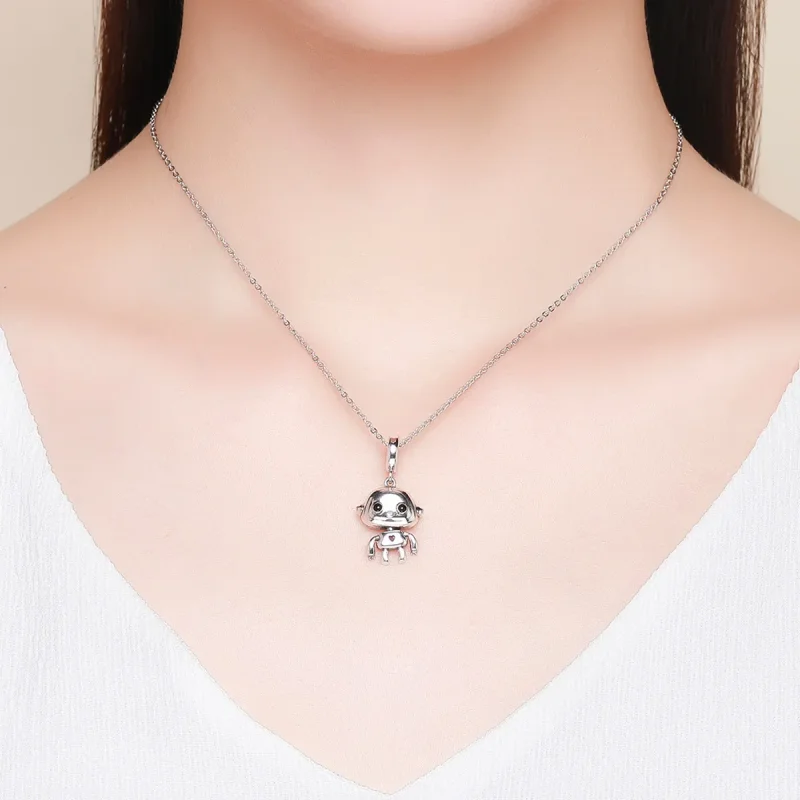 (image for) PANDORA Style Robot Dangle Charm - SCC924 - View 5