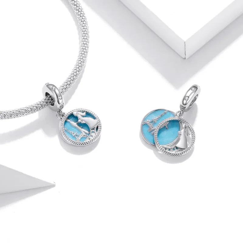 (image for) PANDORA Style Romantic Encounter Dangle Charm - BSC312 - View 3