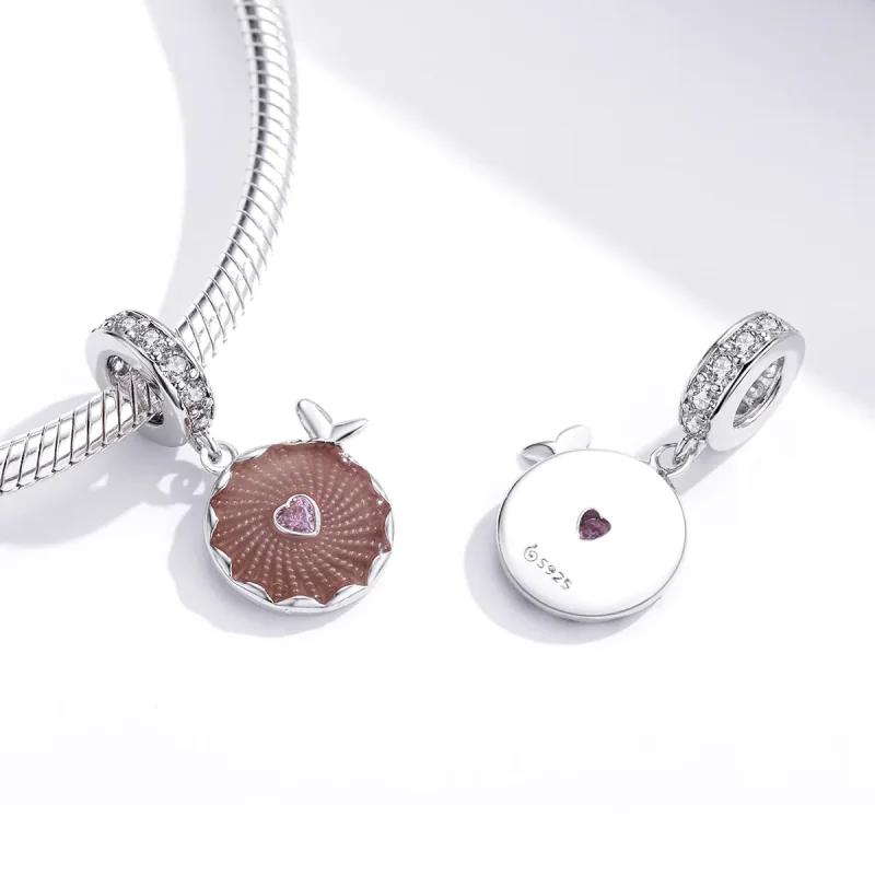 (image for) PANDORA Style Shiny Flowers Dangle Charm - BSC290 - View 2