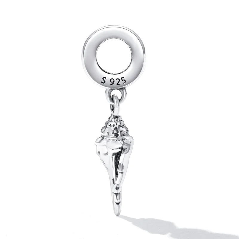 (image for) PANDORA Style Silver Conch Dangle Charm - SCC2235 - View 3