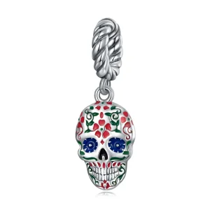(image for) PANDORA Style Skull Dangle Charm - SCC2361