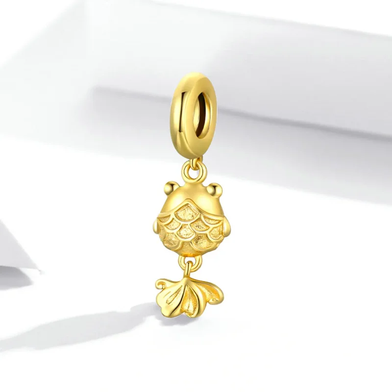 (image for) PANDORA Style Small Goldfish Dangle Charm - SCC2048 - View 2