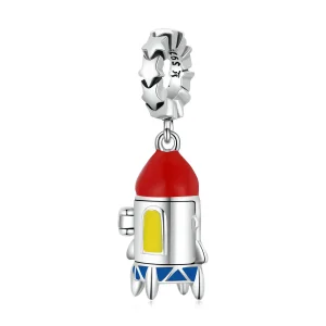 (image for) PANDORA Style Small Rocket Dangle Charm - SCC2058
