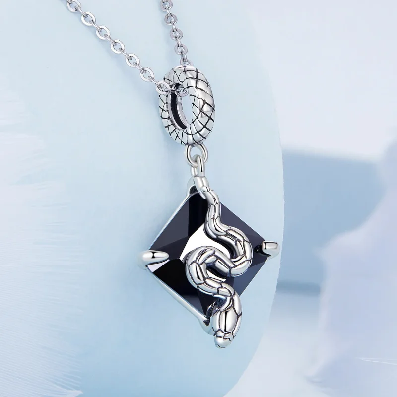 (image for) PANDORA Style Snake Dangle Charm - BSC691 - View 2