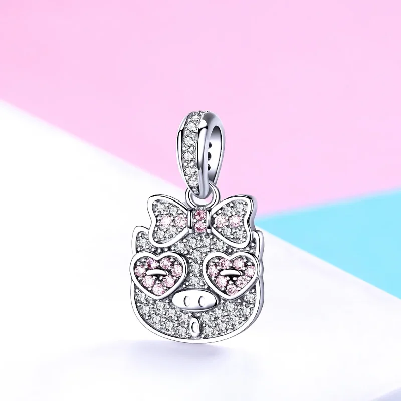 (image for) PANDORA Style Sugar Pig Dangle Charm - BSC071 - View 2