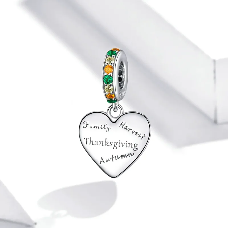 (image for) PANDORA Style Thanksgiving Love Dangle Charm - BSC344 - View 2