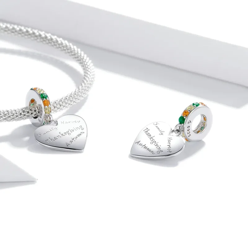 (image for) PANDORA Style Thanksgiving Love Dangle Charm - BSC344 - View 4