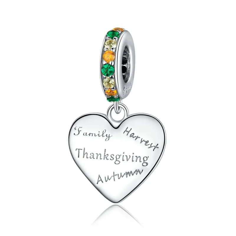 (image for) PANDORA Style Thanksgiving Love Dangle Charm - BSC344 - Product Image