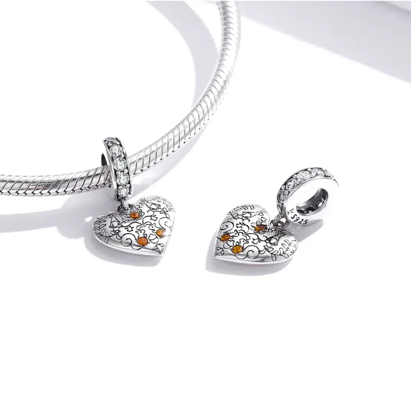 (image for) PANDORA Style Vine Pine Cones Dangle Charm - SCC1600 - View 4