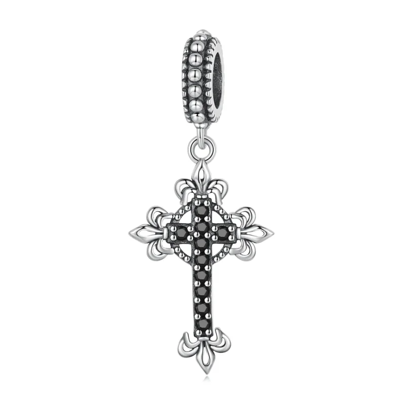 (image for) PANDORA Style Vintage Cross Dangle Charm - BSC669 - Product Image