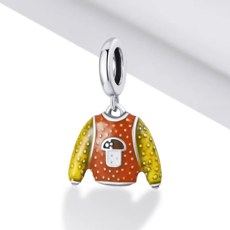 (image for) PANDORA Style Warm Sweater Dangle Charm - BSC483 - View 2