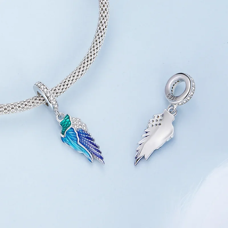 (image for) PANDORA Style Wing Dangle Charm - BSC701 - View 4