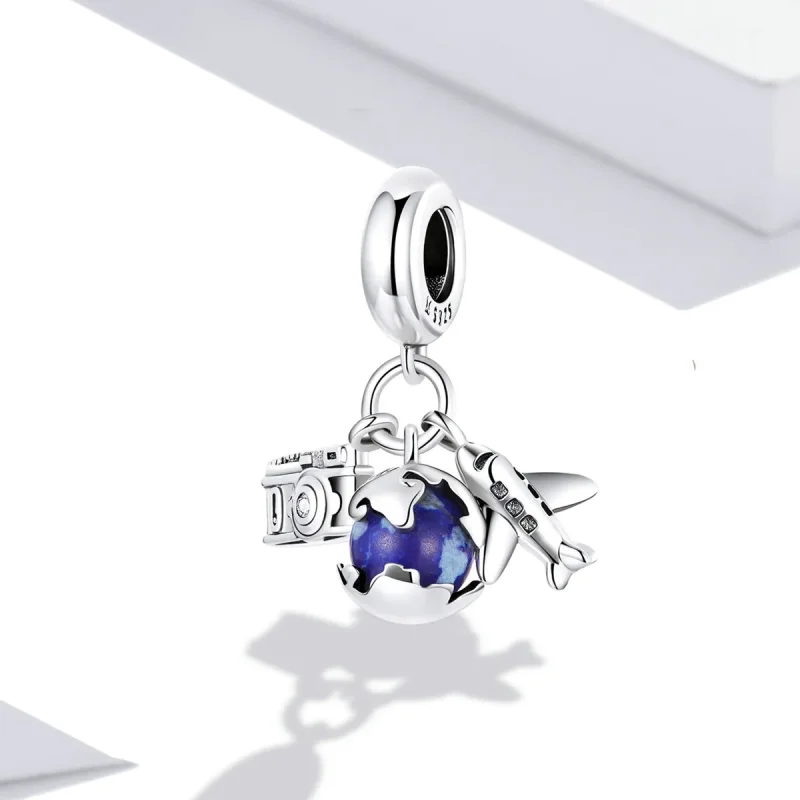(image for) PANDORA Style World Travel - Mini Camera Dangle Charm - SCC2027 - View 2