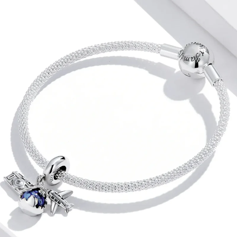 (image for) PANDORA Style World Travel - Mini Camera Dangle Charm - SCC2027 - View 3