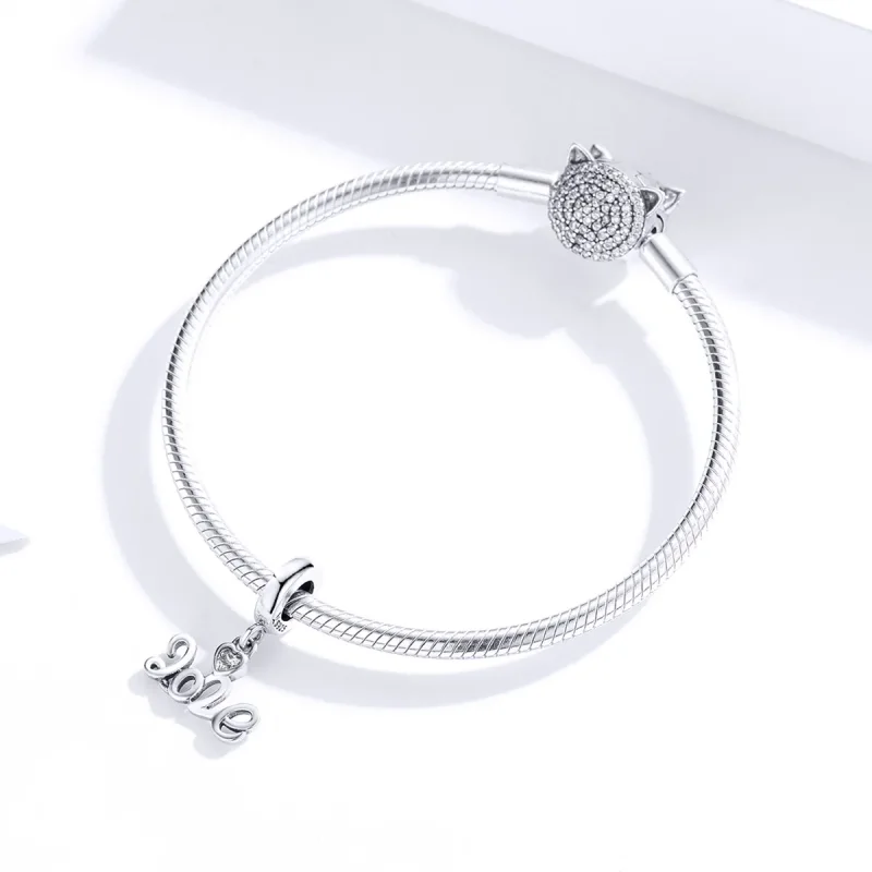 (image for) Pandora Style Silver Bangle Charm, Anniversary 2020 - SCC1354 - View 2