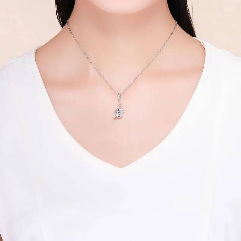 (image for) Pandora Style Silver Bangle Charm, Cute Sloth - SCC866 - View 5