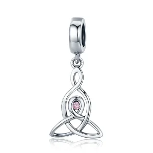 (image for) Pandora Style Silver Bangle Charm, Holy Guarding - SCC423