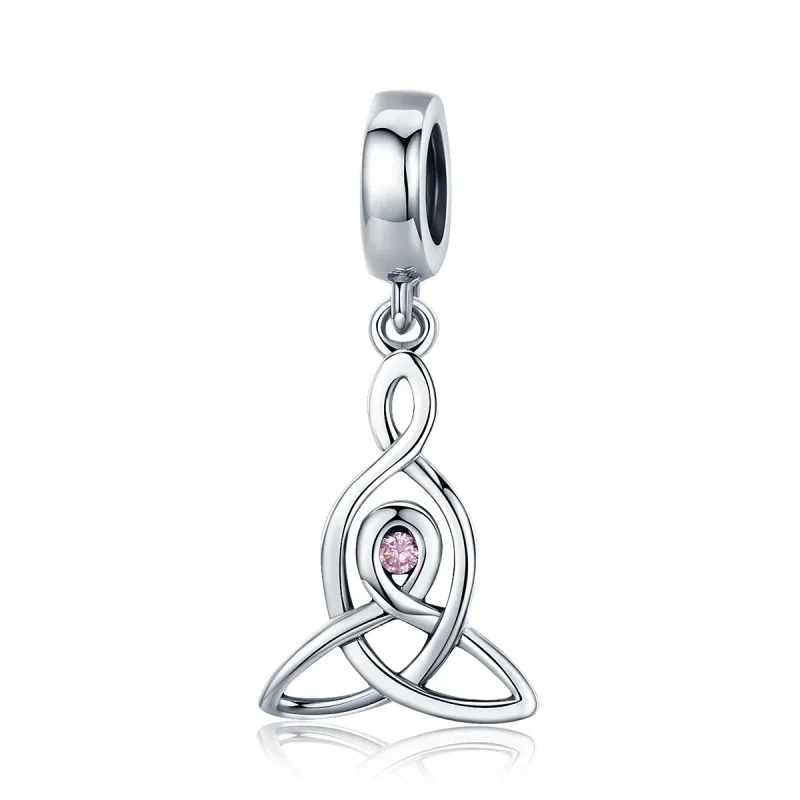 (image for) Pandora Style Silver Bangle Charm, Holy Guarding - SCC423 - Product Image
