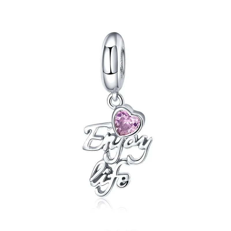 (image for) Pandora Style Silver Bangle Charm, Love Life - SCC907 - Product Image