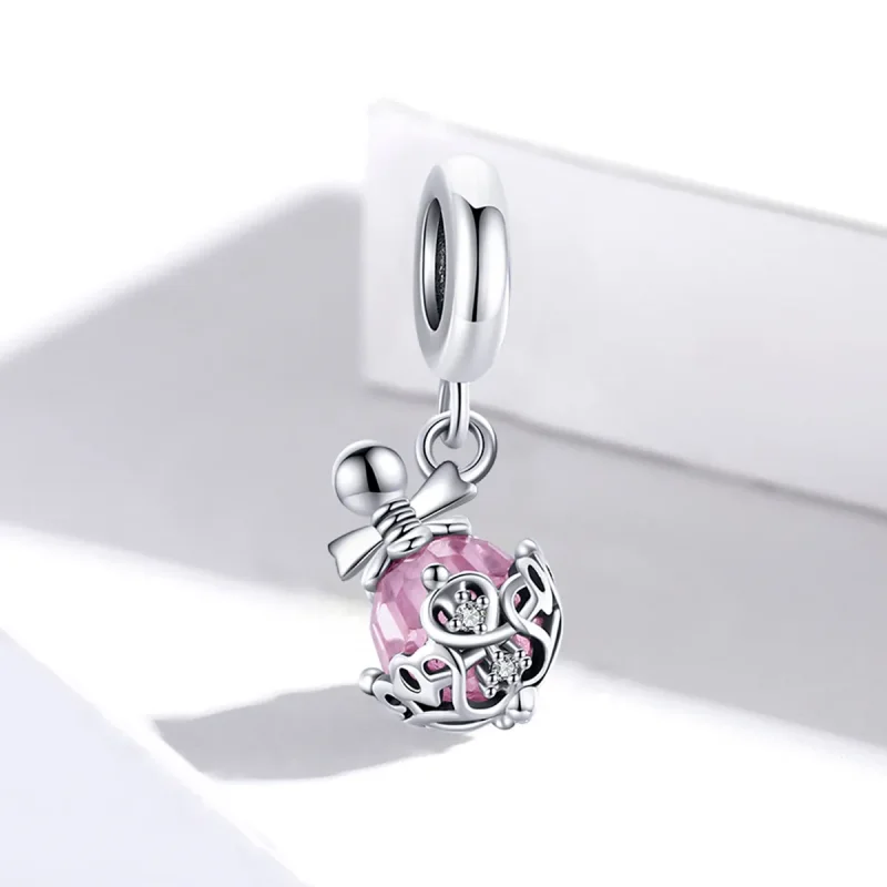 (image for) Pandora Style Silver Bangle Charm, Perfume Bottle - SCC1734 - View 2