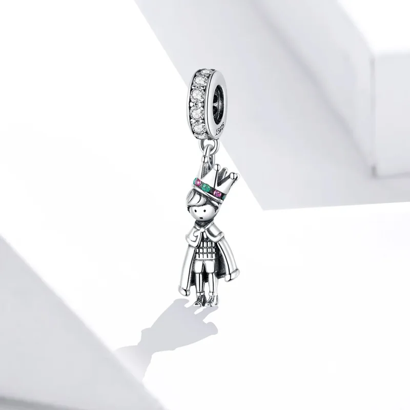 (image for) Pandora Style Silver Bangle Charm, Prince of The Sea - SCC1584 - View 2