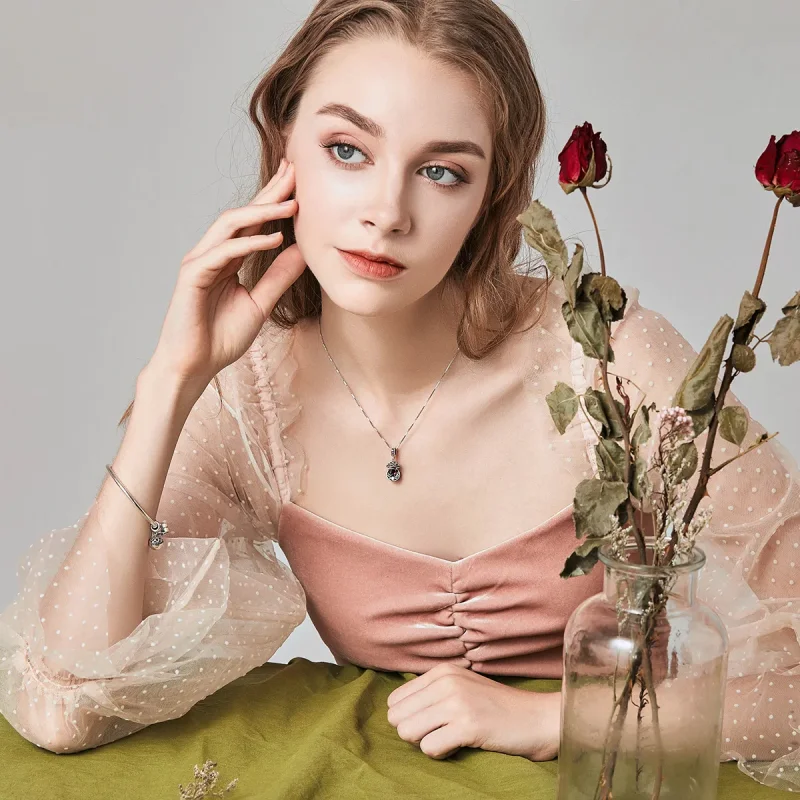 (image for) Pandora Style Silver Bangle Charm, Surprise of Love - SCC689 - View 7