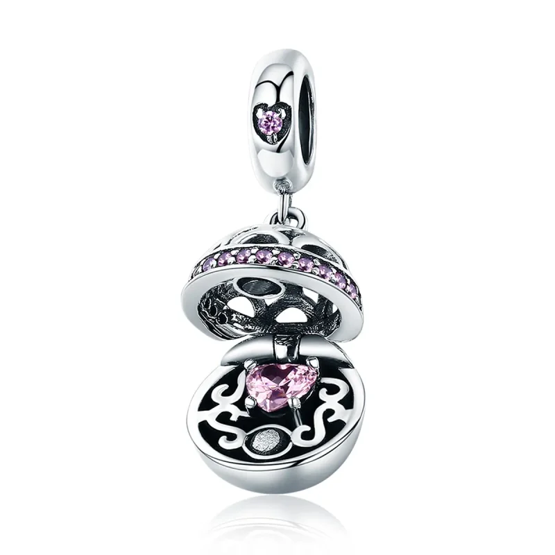 (image for) Pandora Style Silver Bangle Charm, Surprise of Love - SCC689 - Product Image
