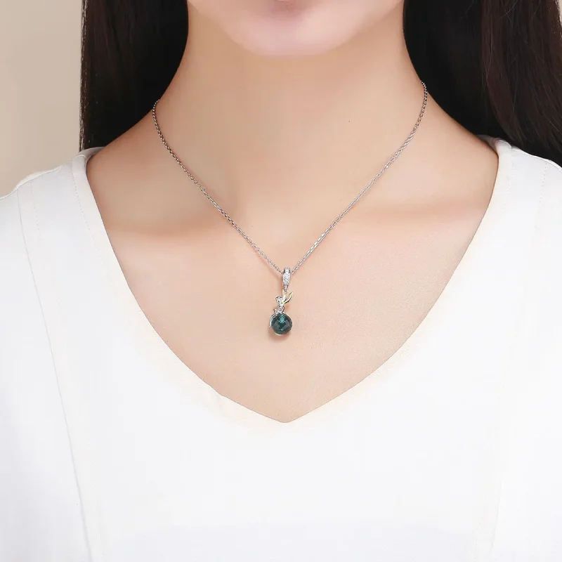 (image for) Pandora Style Tri-tone Bangle Charm, Bicolor Elf Planet - BSC056 - View 5