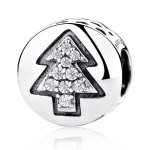 Silver Christmas Tree Charm - PANDORA Style - SCC064