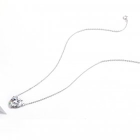 Silver Cute Unicorn Necklace - PANDORA Style - SCN348