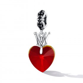 PANDORA Style Crown Heart Dangle Charm - SCC2247