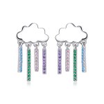 PANDORA Style Rainbow Rain Drop Earrings - BSE468