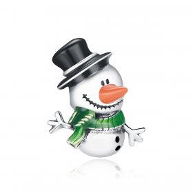 Little Snowman Charm - PANDORA Style - SCC1665