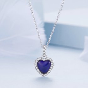 Pandora Style Emotional Heart Necklace - BSN344