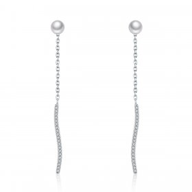 PANDORA Style Love At First Sight Drop Earrings - VSE126
