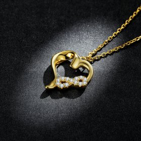 PANDORA Style Infinite Love Necklace - BSN236