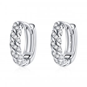 PANDORA Style Elegant Woman Hoop Earrings - BSE512
