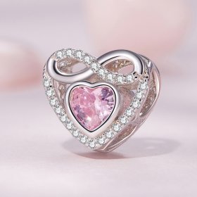 Pandora Style Eternal Heart Charm - BSC826