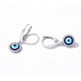 PANDORA Style Resin Devil Eye Hoop Earrings - BSE638