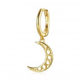 PANDORA Style Minimalism - Crescent Hoop Earrings - SCE1191