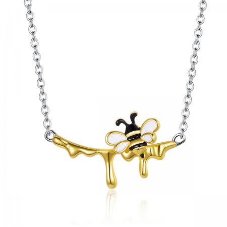 PANDORA Style Honey and Bee Necklace - SCN460