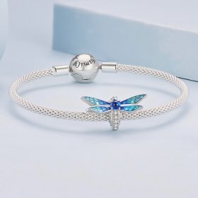 Pandora-inspired Delicate Dragonfly Charm - BSC859