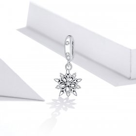 Crystal Snowflake Dangle - PANDORA Style - SCC1649
